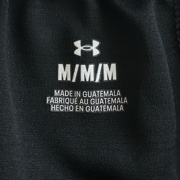 Under Armour Men's UA Perimeter 10" Shorts Black/White size Medium - Picture 5 of 9